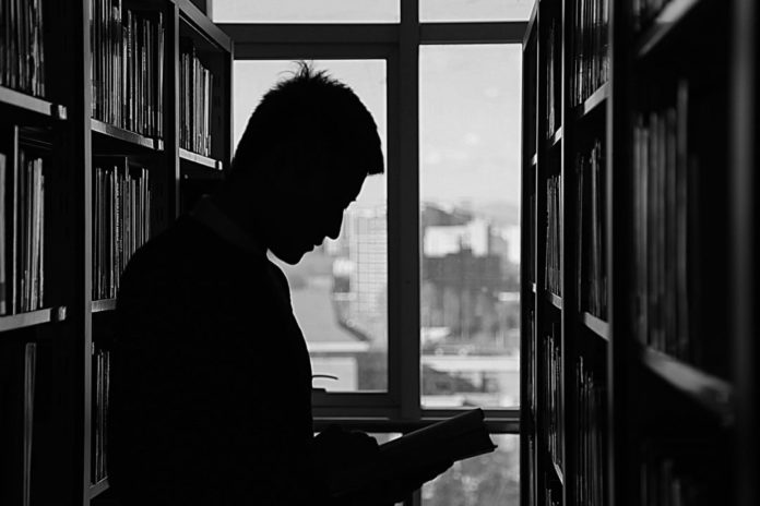 Silhouette of man